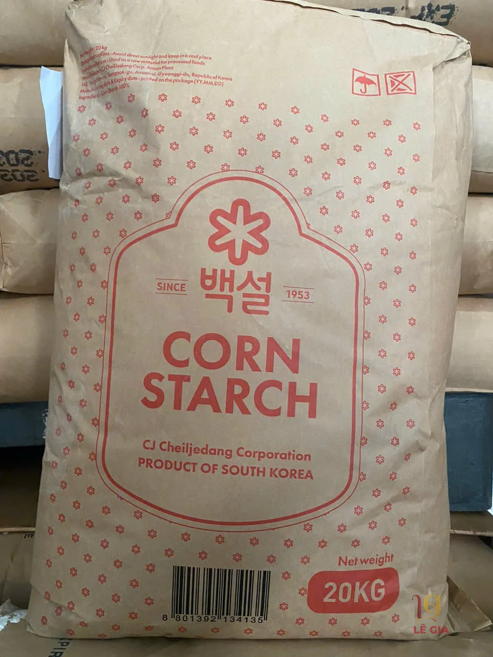 Tinh Bột Bắp Hàn Quốc CJ 20kg