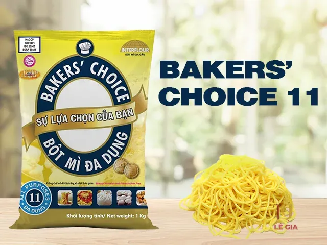 Bột Mì Bakers' Choice 11