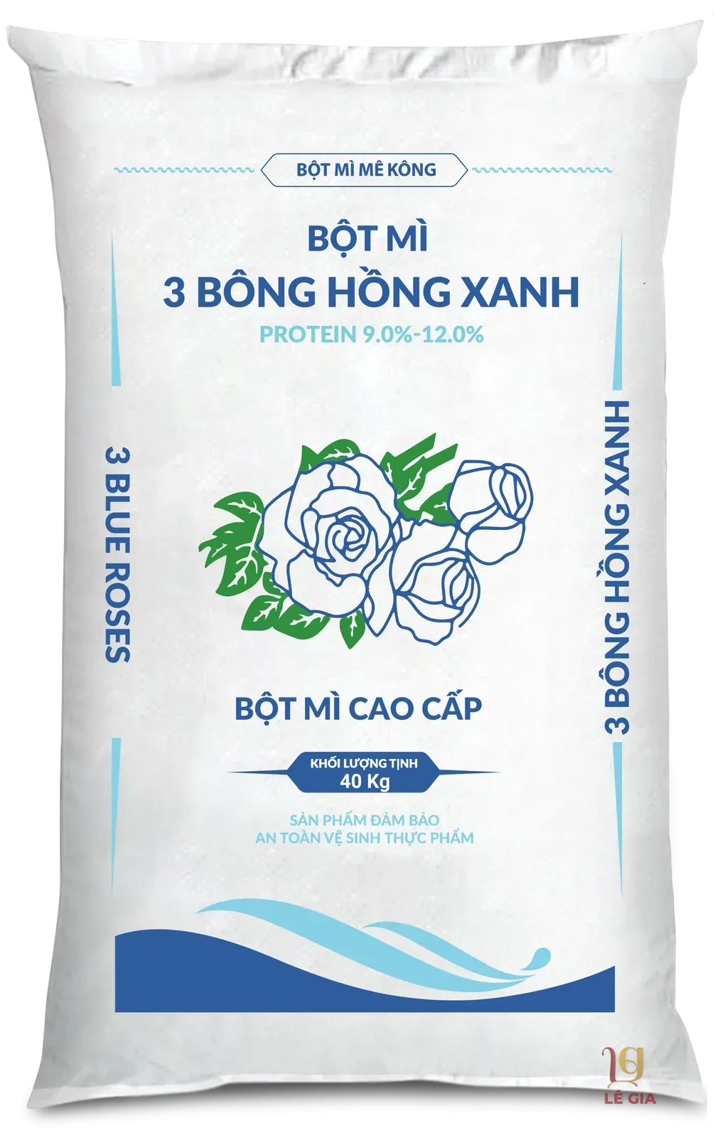 Bột Mì 3 Bông Hồng Xanh
