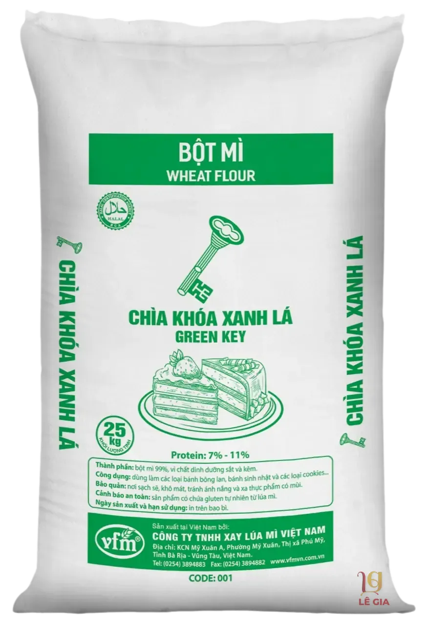 Bột Mì Chìa Khóa Xanh Lá
