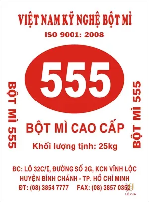 Bột Mì 555 Đỏ