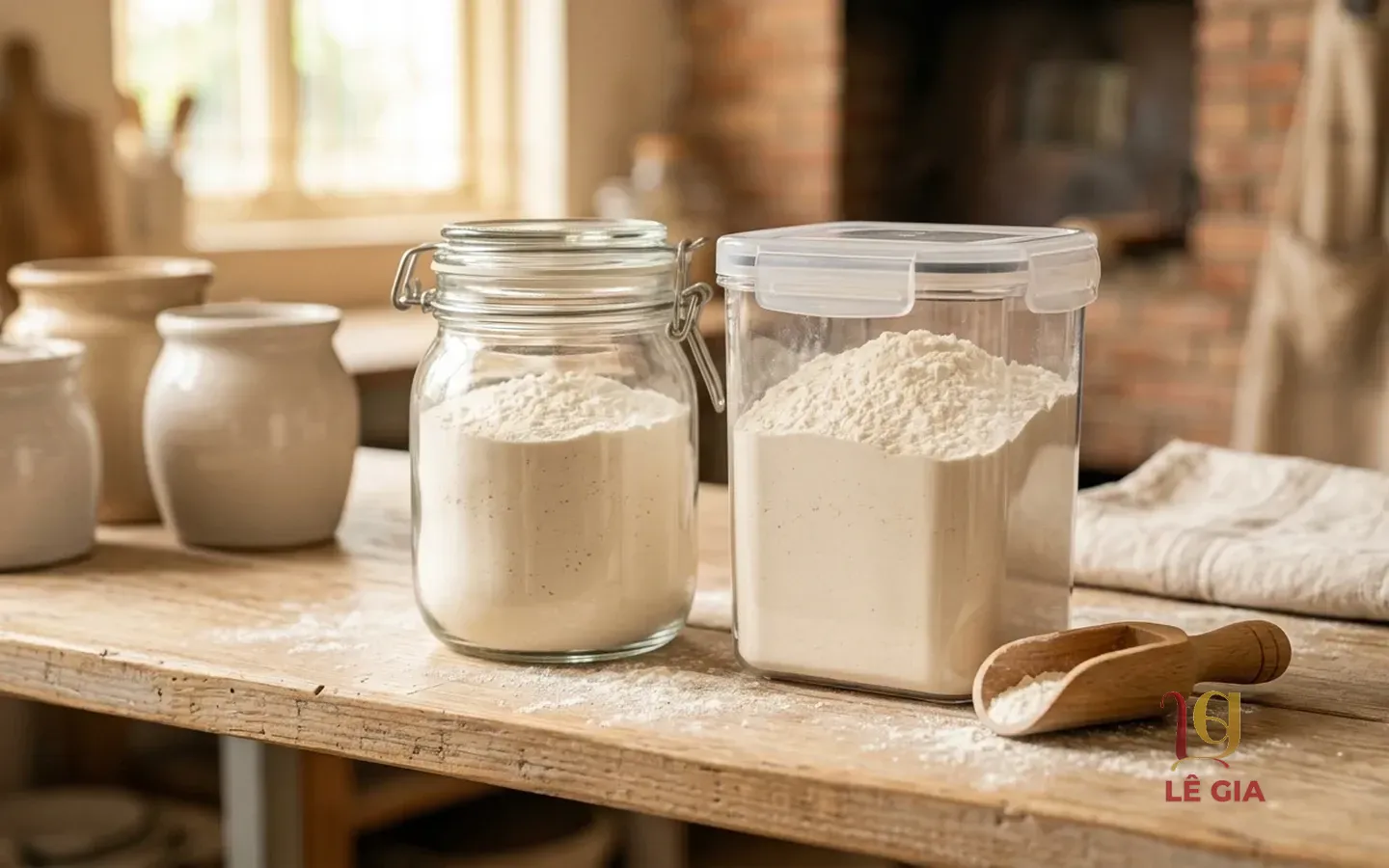 Cách bảo quản bột mì không bị mốc trong khí hậu nóng ẩm
